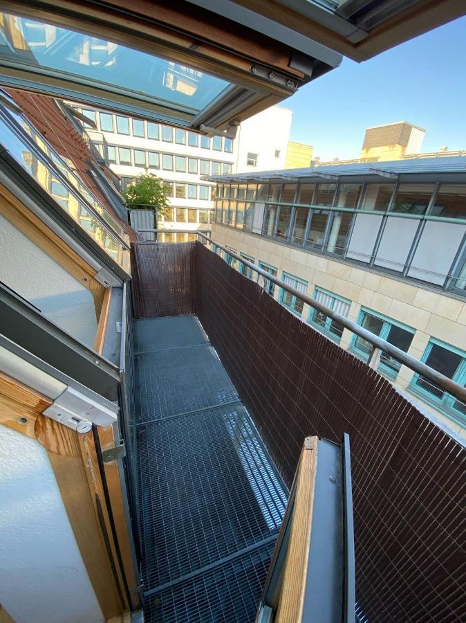 Loft + Balkon In Historischem Altbau Am Marktplatz Chemnitz Exteriör bild